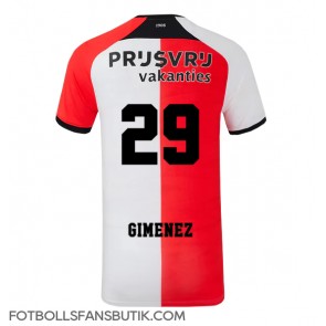 Feyenoord Santiago Gimenez #29 Replika Hemmatröja 2024-25 Kortärmad